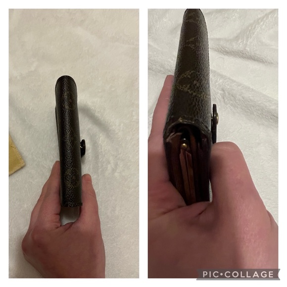 LOUIS VUITTON Kisslock Wallet! With Dust bag! 100% Authentic! Great price! - Picture 7 of 16